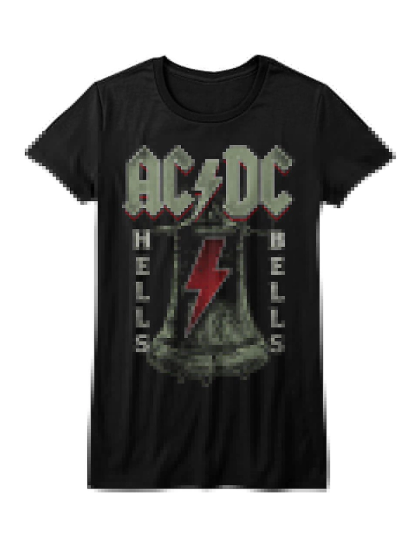 Rockinstone - T-shirt Camiseta Junior Ringin' Hells Bells ACDC