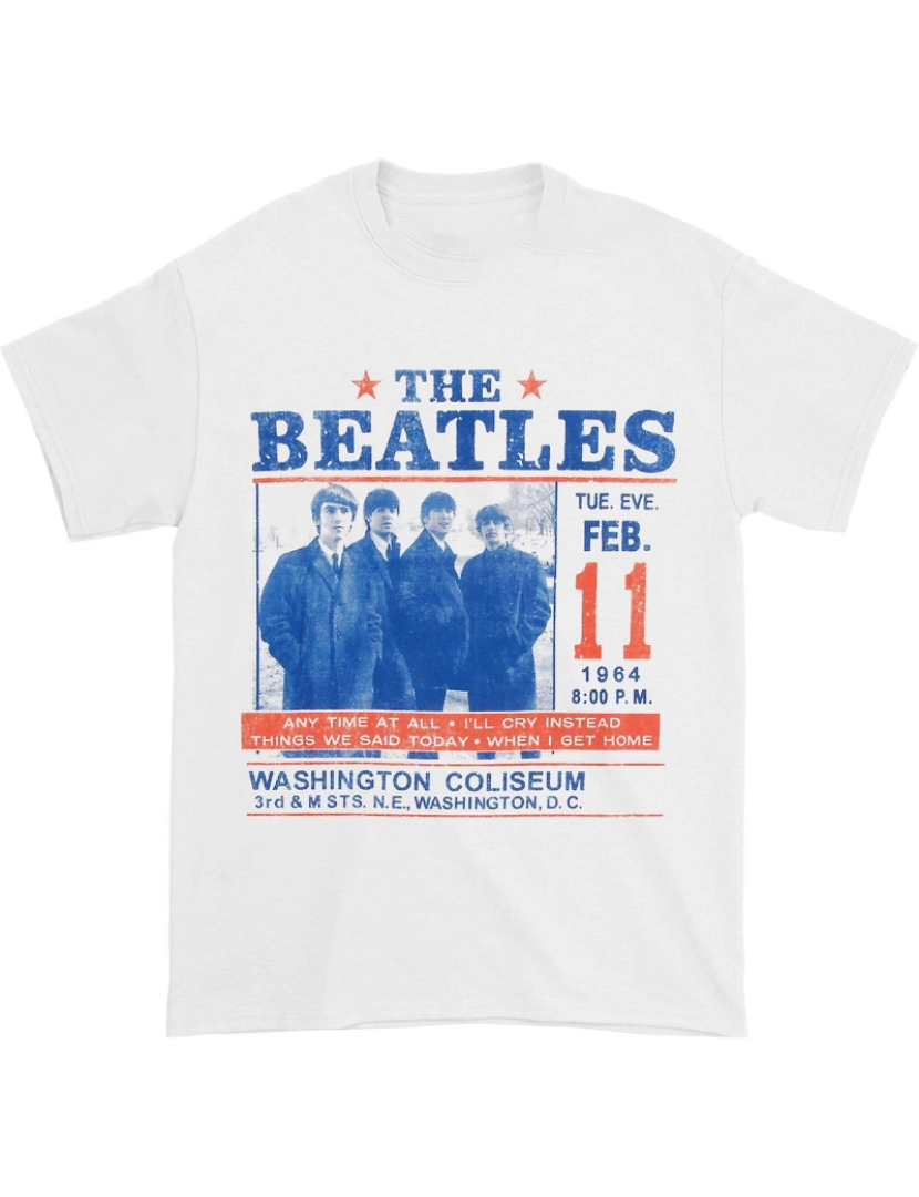 Rockinstone - T-shirt Coliseu dos Beatles em Washington