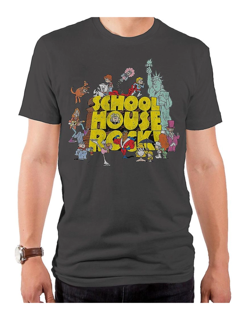 Rockinstone - T-shirt Escola Rock