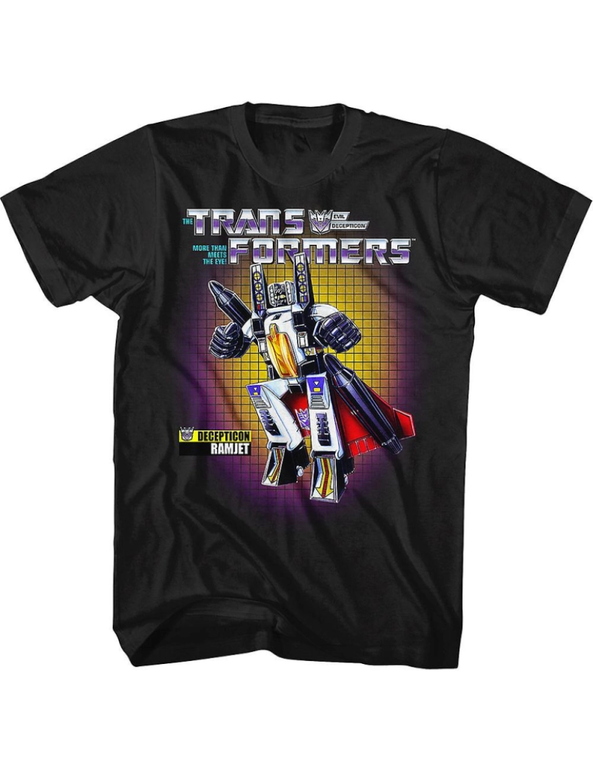 Rockinstone - T-shirt Transformadores Ramjet de arte em caixa