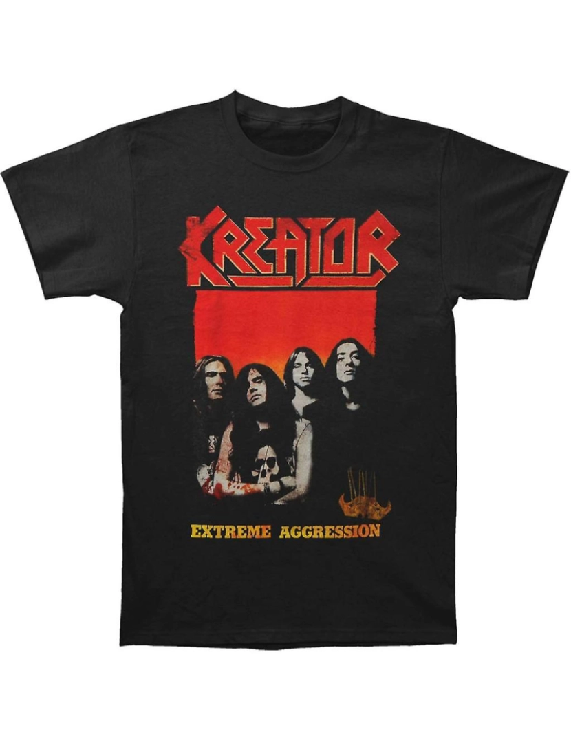 Rockinstone - T-shirt Camiseta Kreator Extreme Aggression