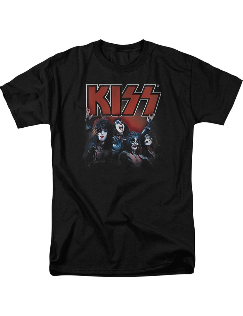 Rockinstone - T-shirt Foto do grupo KISS