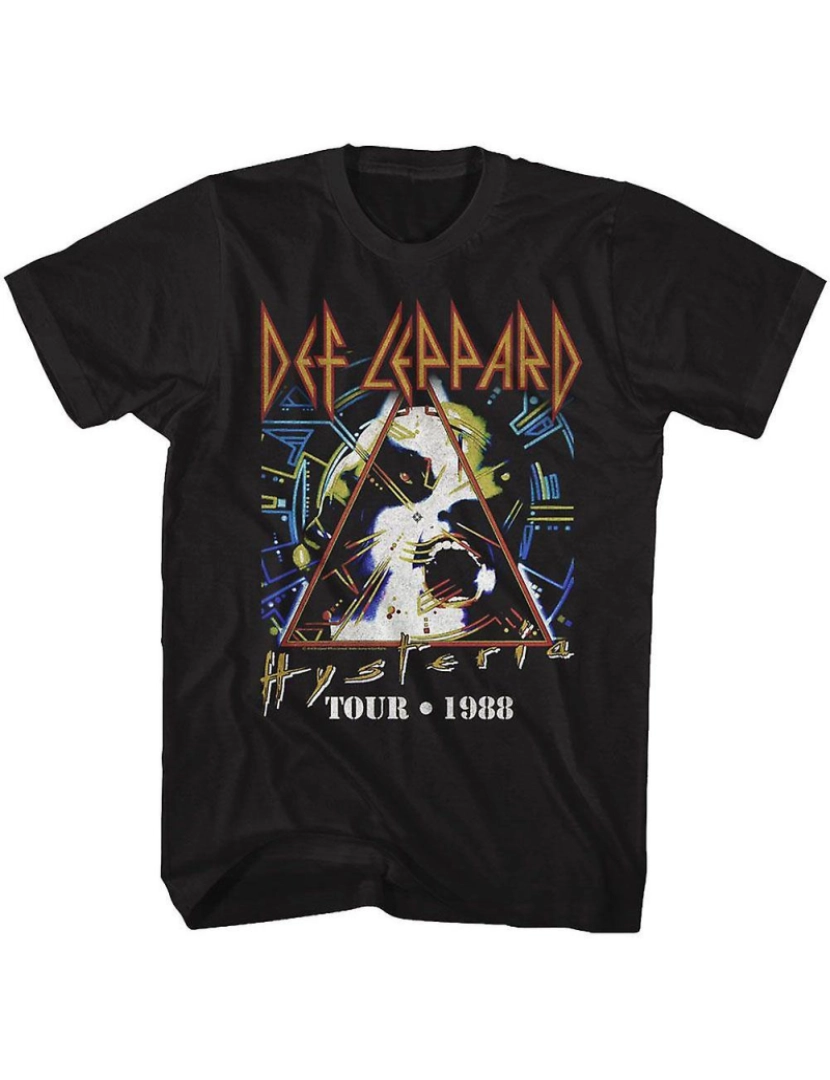 Rockinstone - T-shirt Def Leppard Tour88