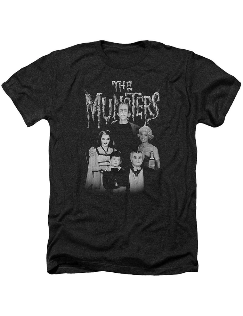 Rockinstone - T-shirt Retrato de família Munsters