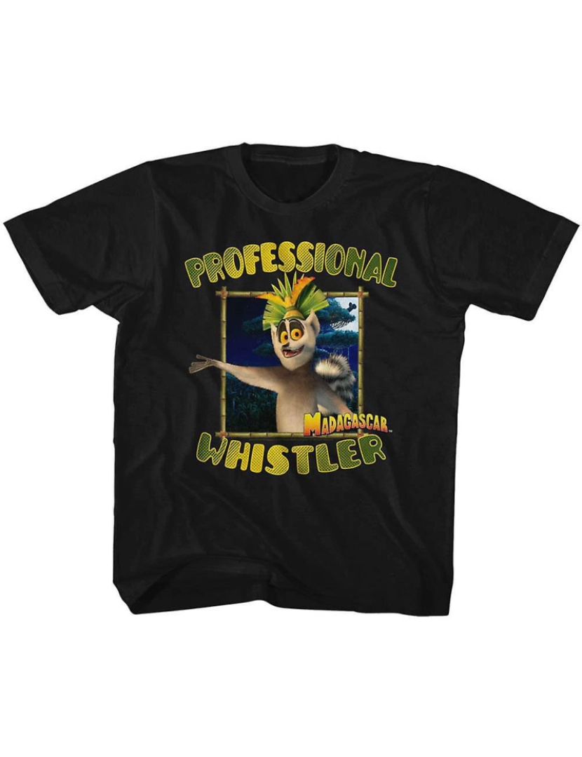 Rockinstone - T-shirt Juventude Whistler Profissional de Madagascar