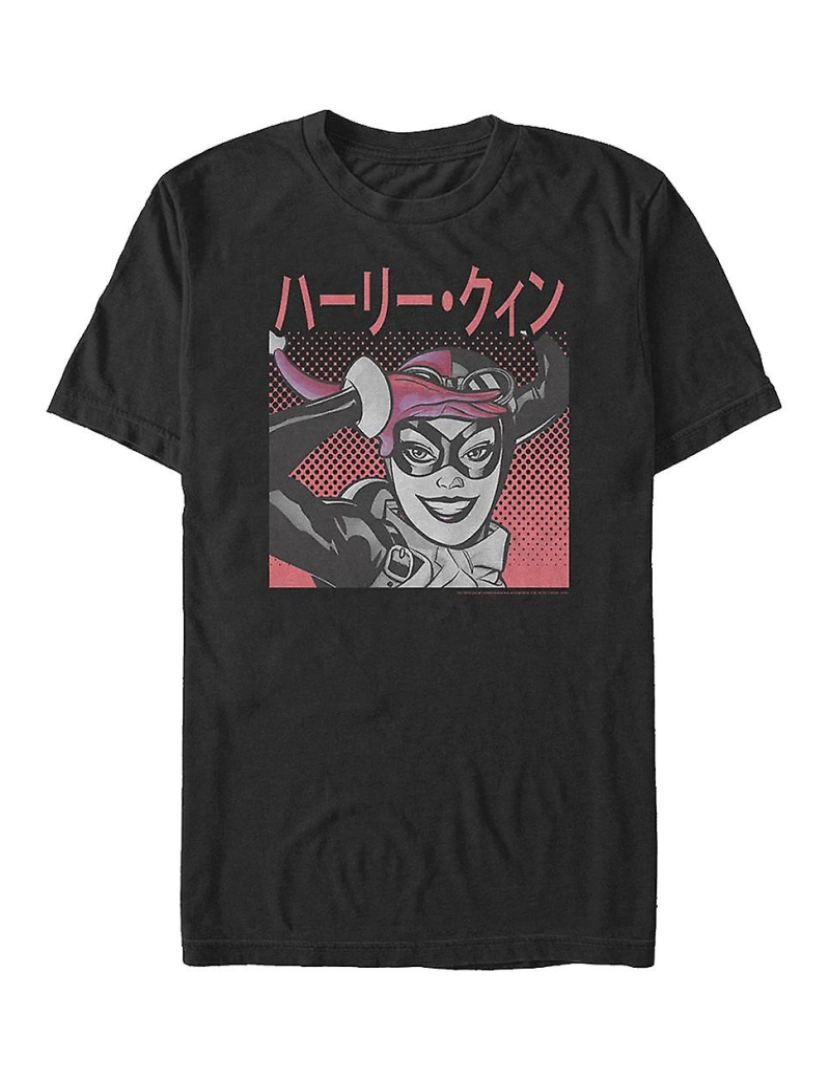 Rockinstone - T-shirt Kanji Harley Quinn DC Comics