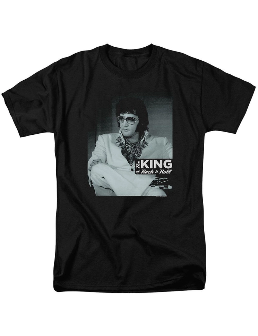 Rockinstone - T-shirt Elvis Presley é bom para ser adulto