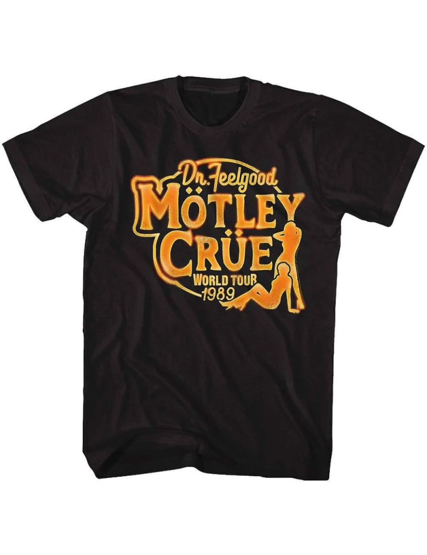 Rockinstone - T-shirt Motley Crue Feel Good Tour 2