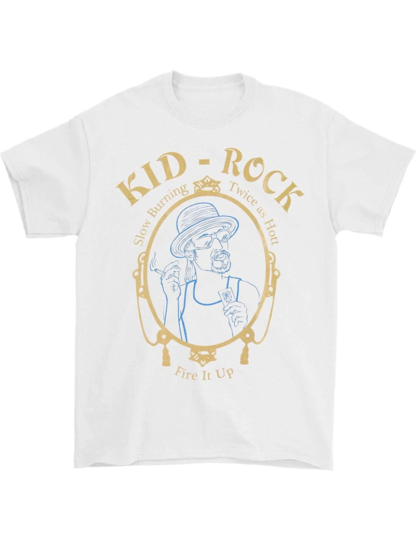 Rockinstone - T-shirt Kid Rock Queima Lenta