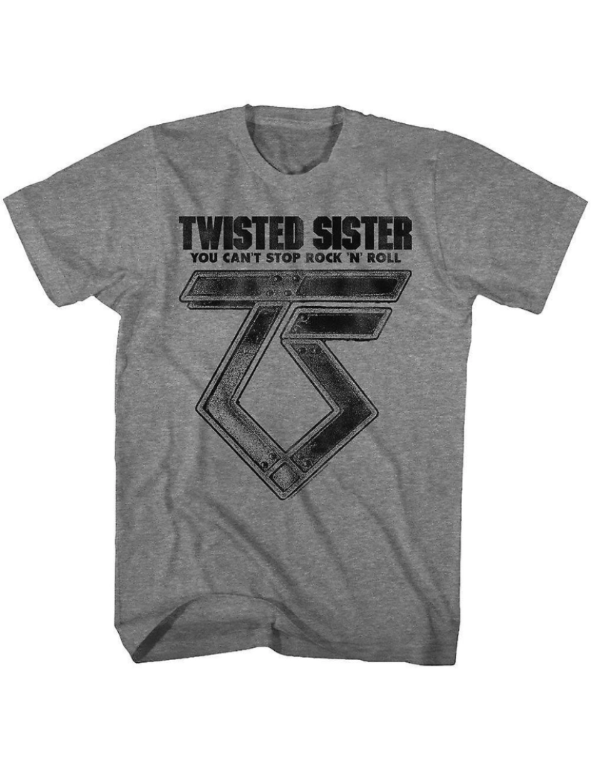 Rockinstone - T-shirt Twisted Sister não consegue parar o rock'n'roll