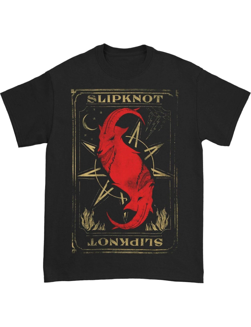 Rockinstone - T-shirt Tarô de Cabra Slipknot