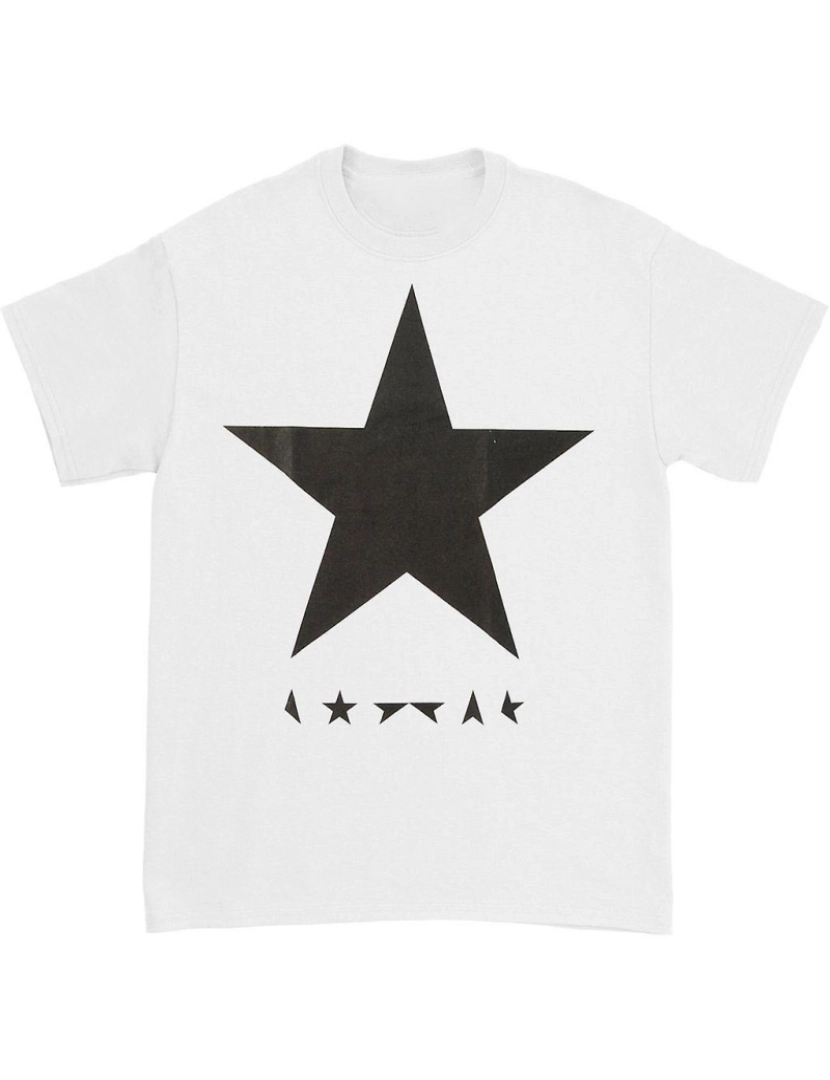 Rockinstone - T-shirt David Bowie Estrela Negra