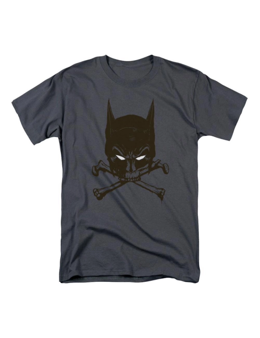 Rockinstone - T-shirt Morcego e Ossos do Batman