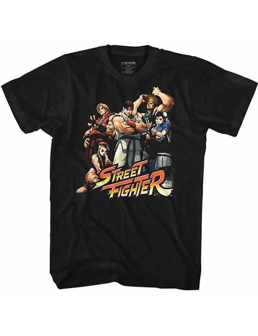 Rockinstone - T-shirt Street Fighter Crianças legais