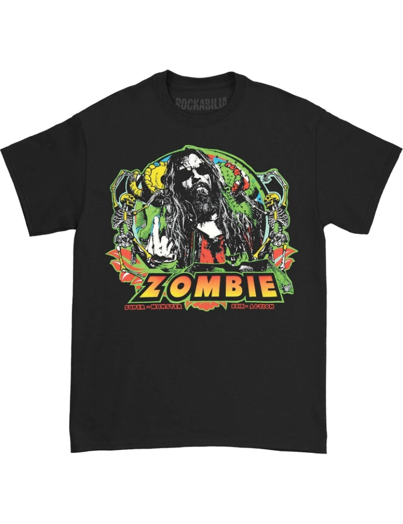 Rockinstone - T-shirt Turnê de ação sexual de Rob Zombie 2017