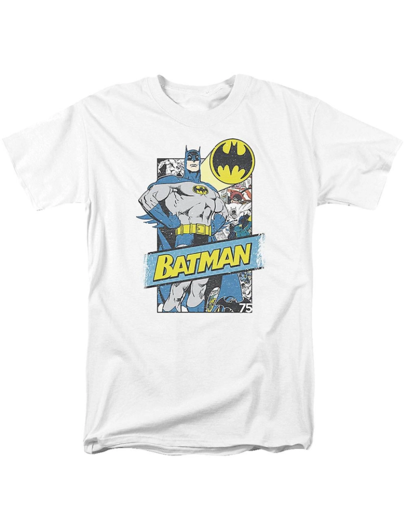 Rockinstone - T-shirt Fundo em quadrinhos do Batman