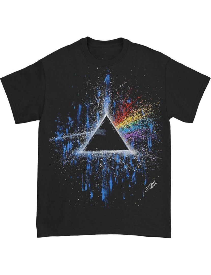 Rockinstone - T-shirt Pink Floyd Stephen Fishwick "O Lado Escuro da Lua"