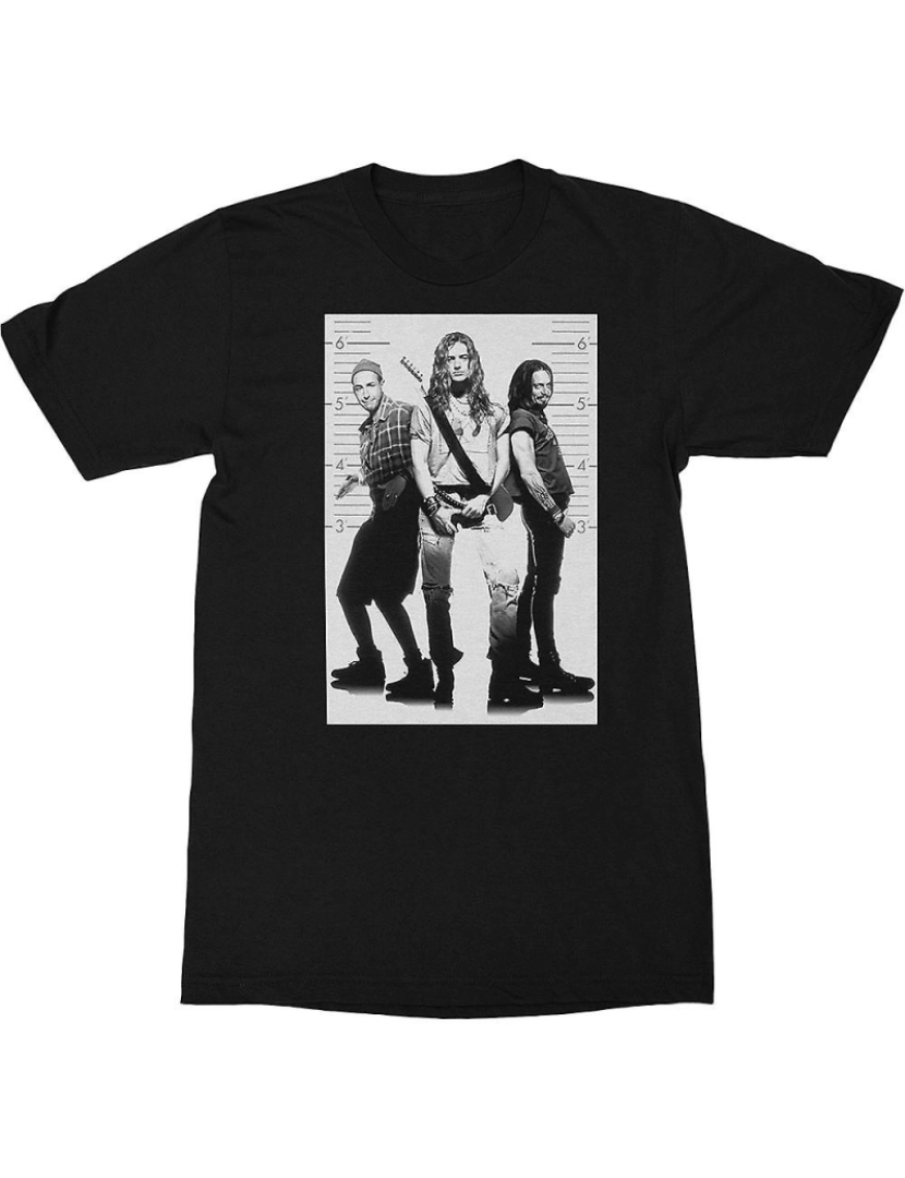 Rockinstone - T-shirt Airheads de pôster de filme em preto e branco