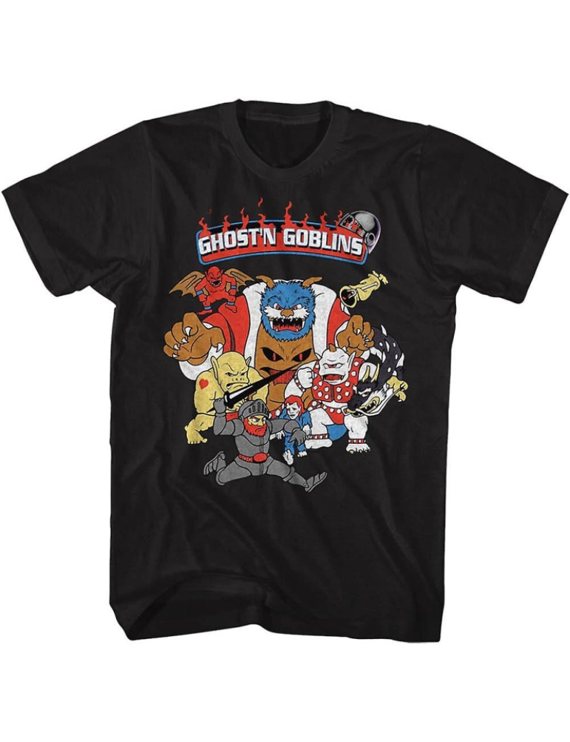 Rockinstone - T-shirt Ghost'n Goblins Goblins