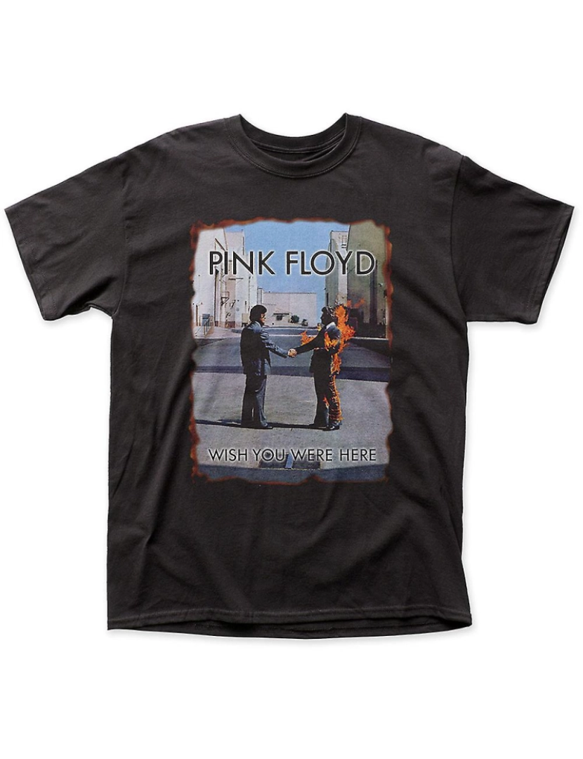 Rockinstone - T-shirt Álbum Pink Floyd Queria que você estivesse aqui