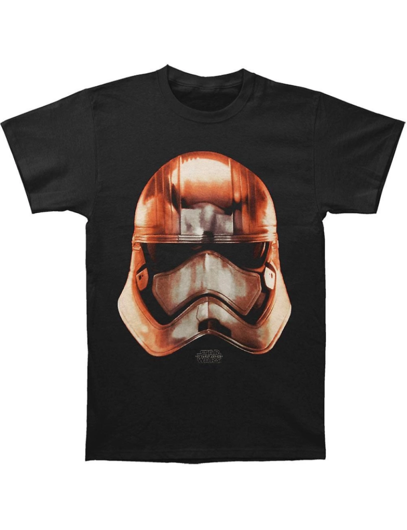 Rockinstone - T-shirt Cabeça Grande de Star Wars Phasma