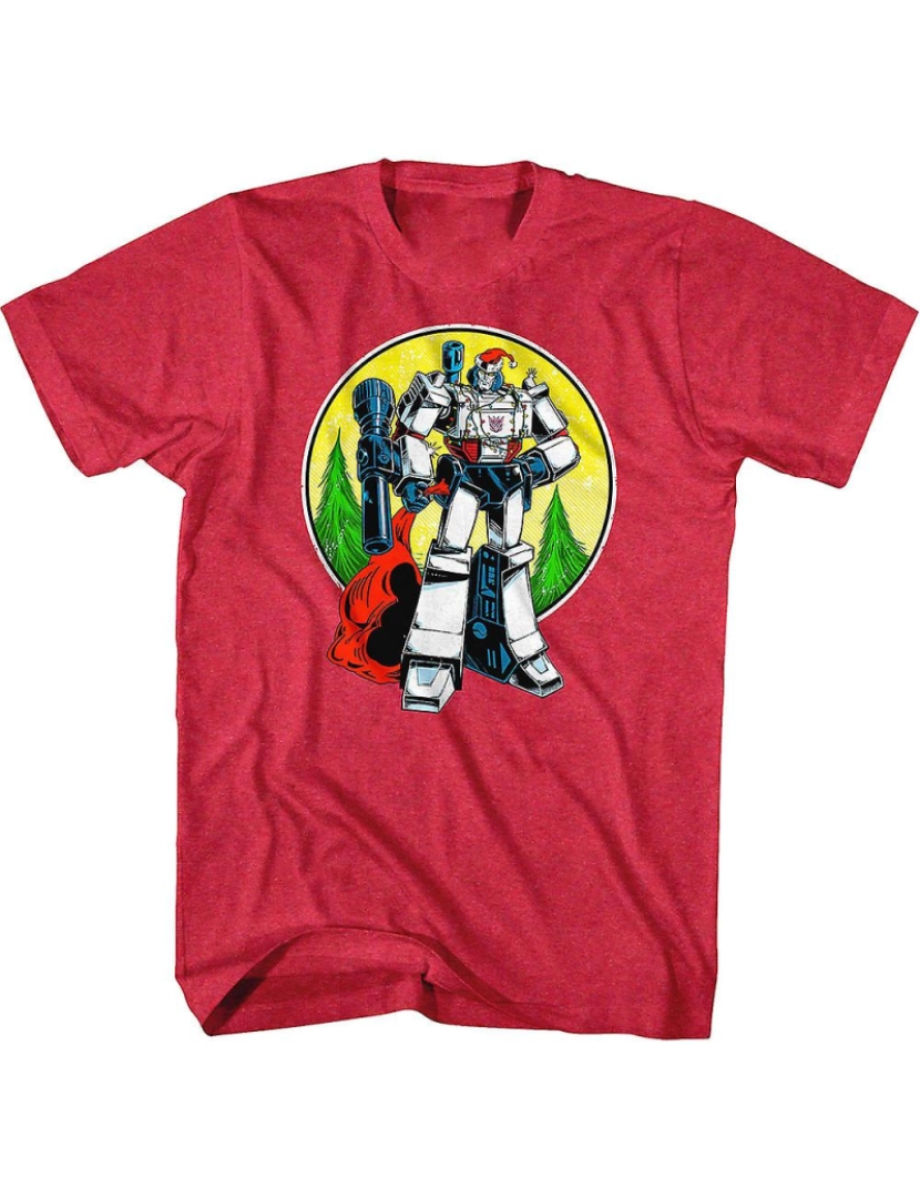 imagem de T-shirt Como o Decepticon roubou os transformadores de Natal1