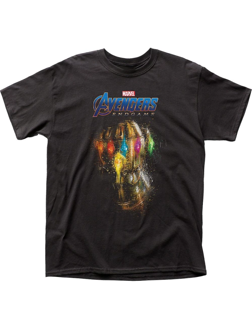 Rockinstone - T-shirt Manopla do Infinito Vingadores Ultimato