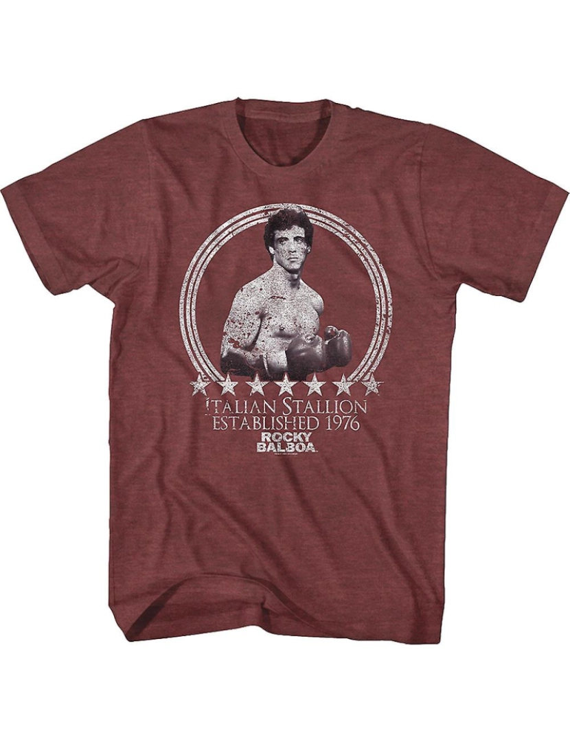 Rockinstone - T-shirt Garanhão italiano Rocky Balboa