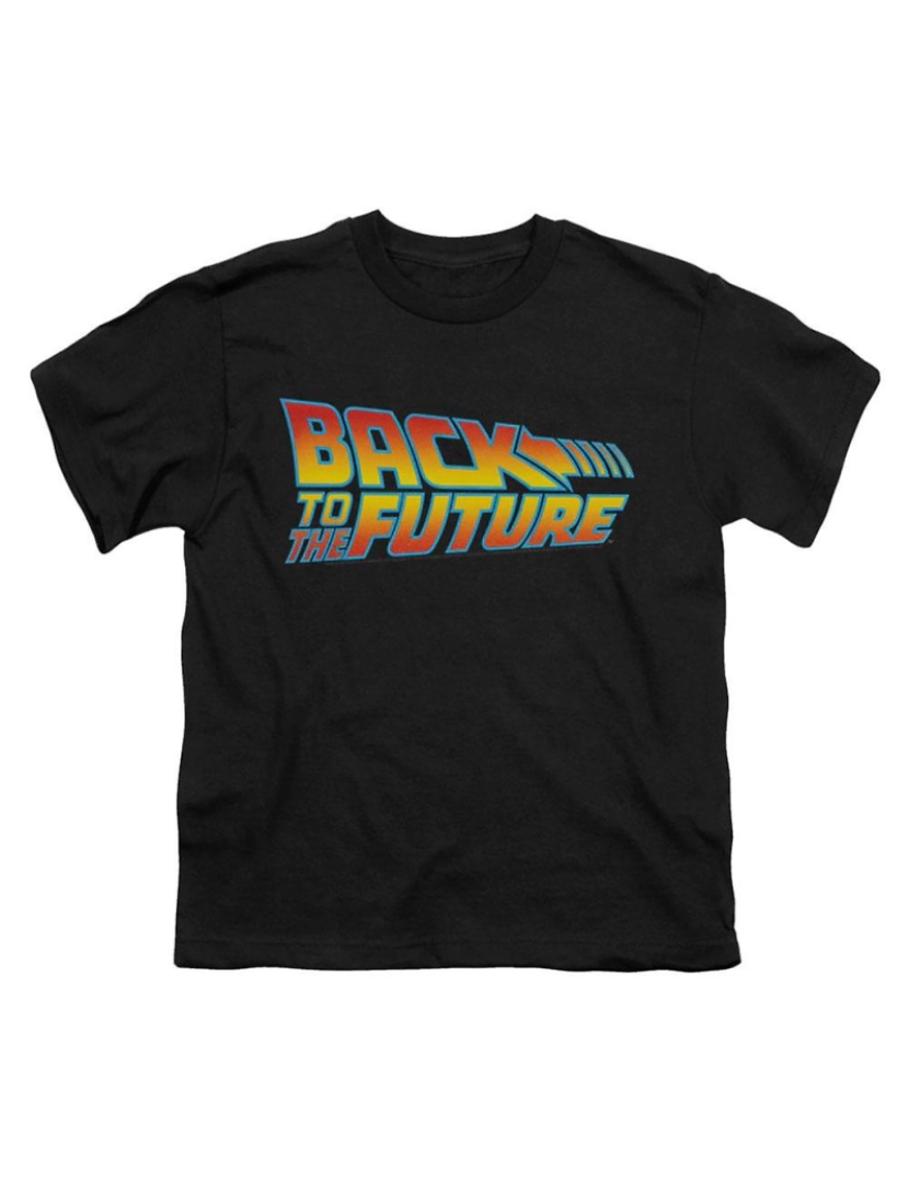 Rockinstone - T-shirt De Volta Para O Futuro Logo Juventude