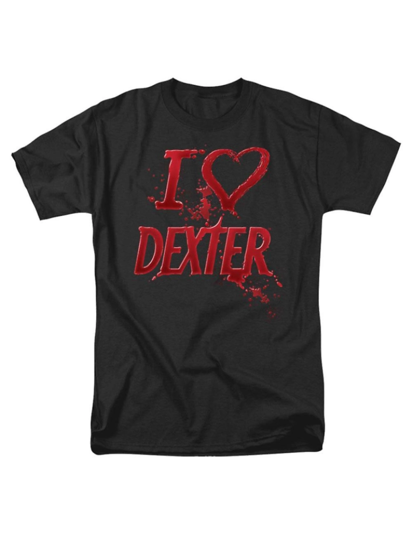 Rockinstone - T-shirt Dexter Eu Coração Dexter