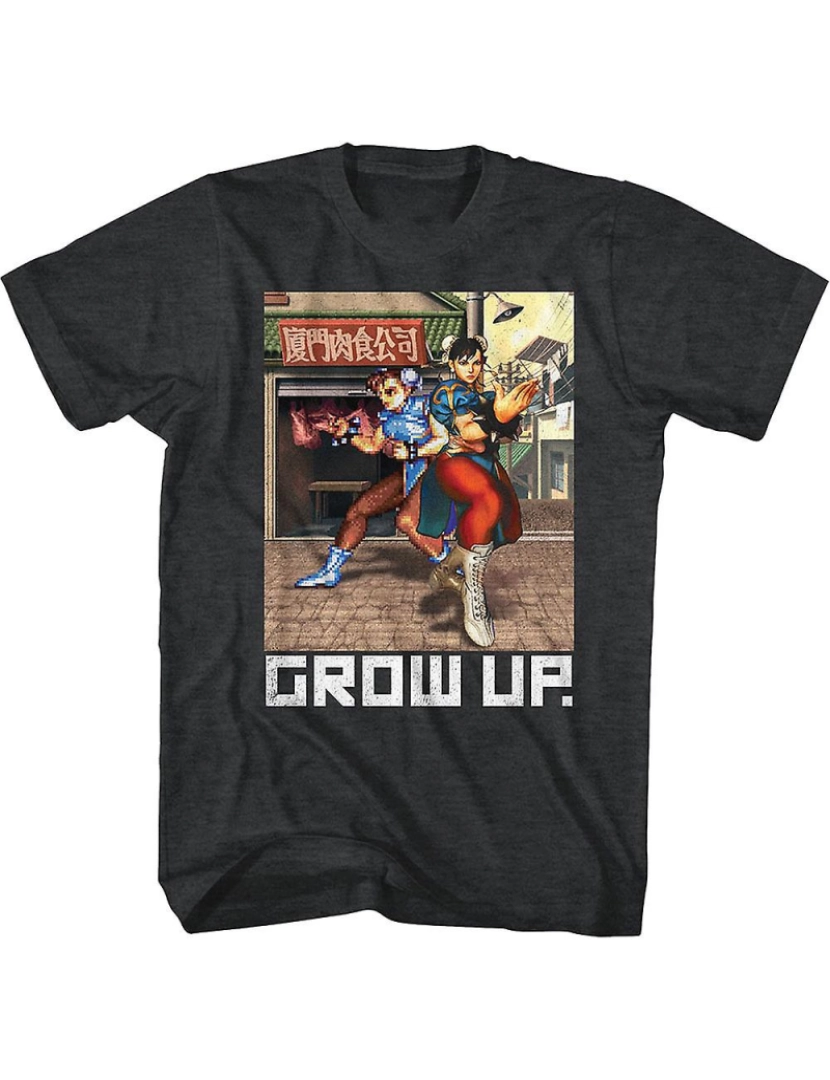 Rockinstone - T-shirt Cresça Street Fighter