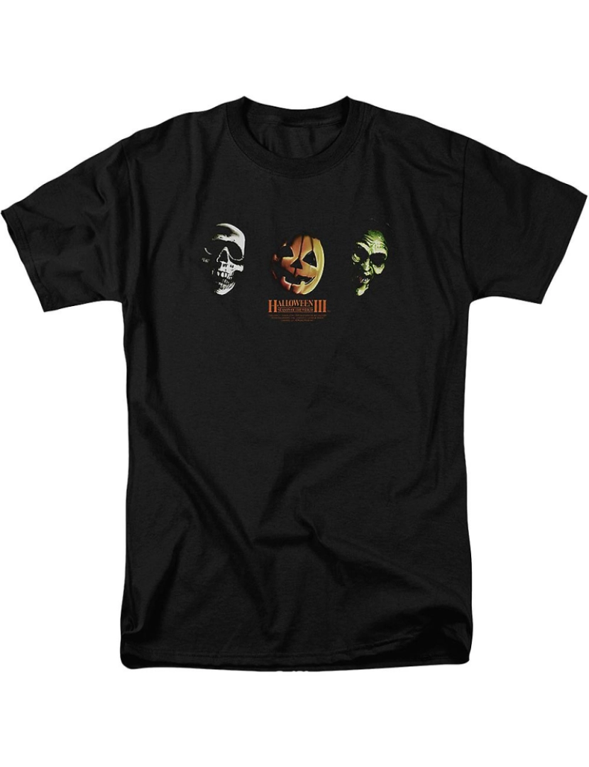 Rockinstone - T-shirt Três Máscaras Halloween III Temporada da Bruxa