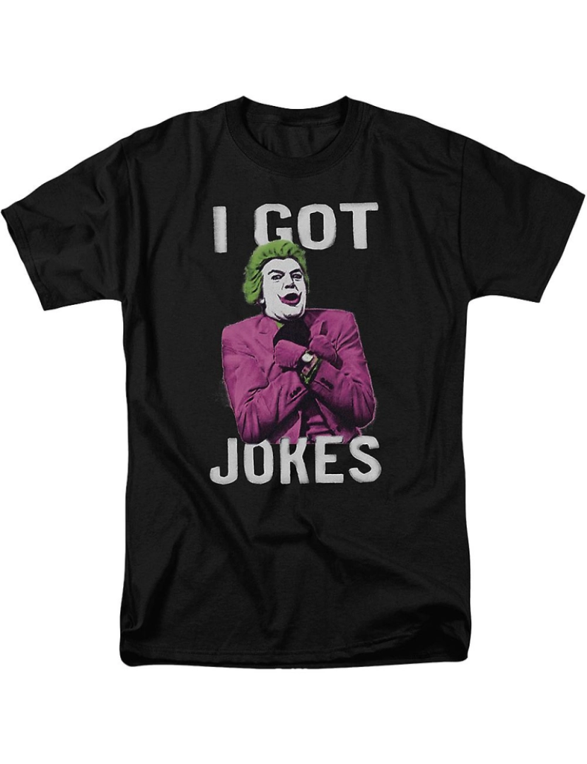 Rockinstone - T-shirt O Coringa, eu tenho piadas, Batman