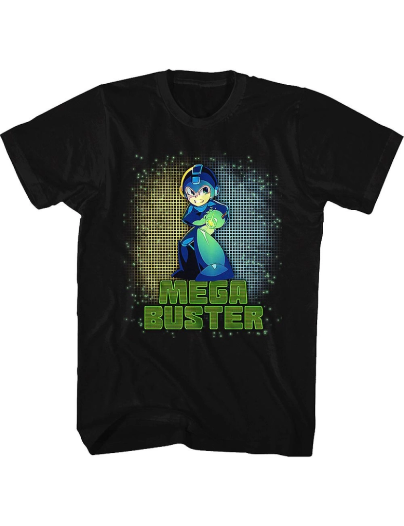 Rockinstone - T-shirt Mega Man Mega Buster