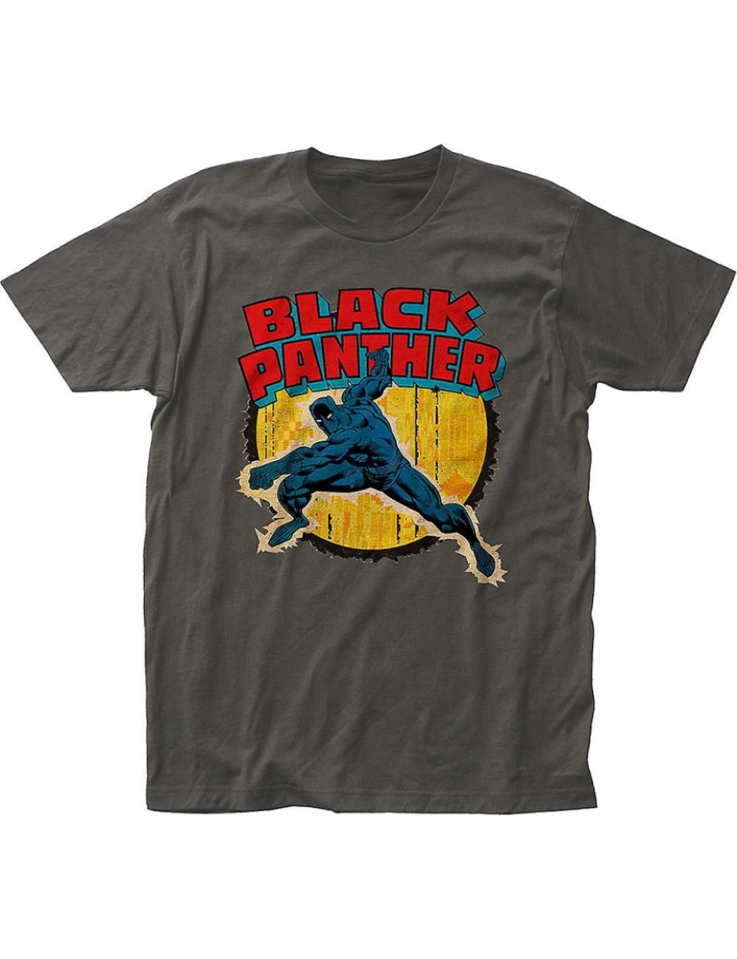 Rockinstone - T-shirt Socando Pantera Negra