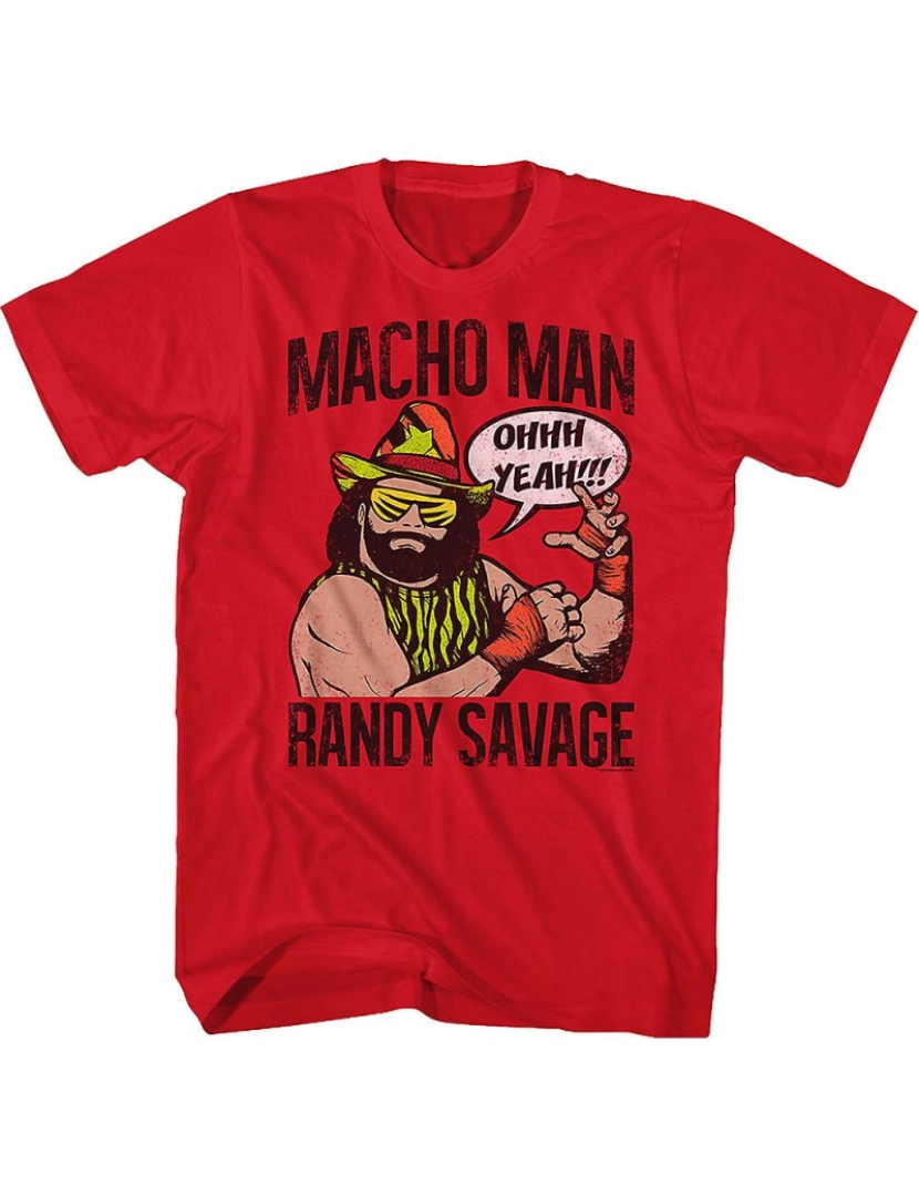 Rockinstone - T-shirt Ohhh, sim, Macho Man Randy Savage