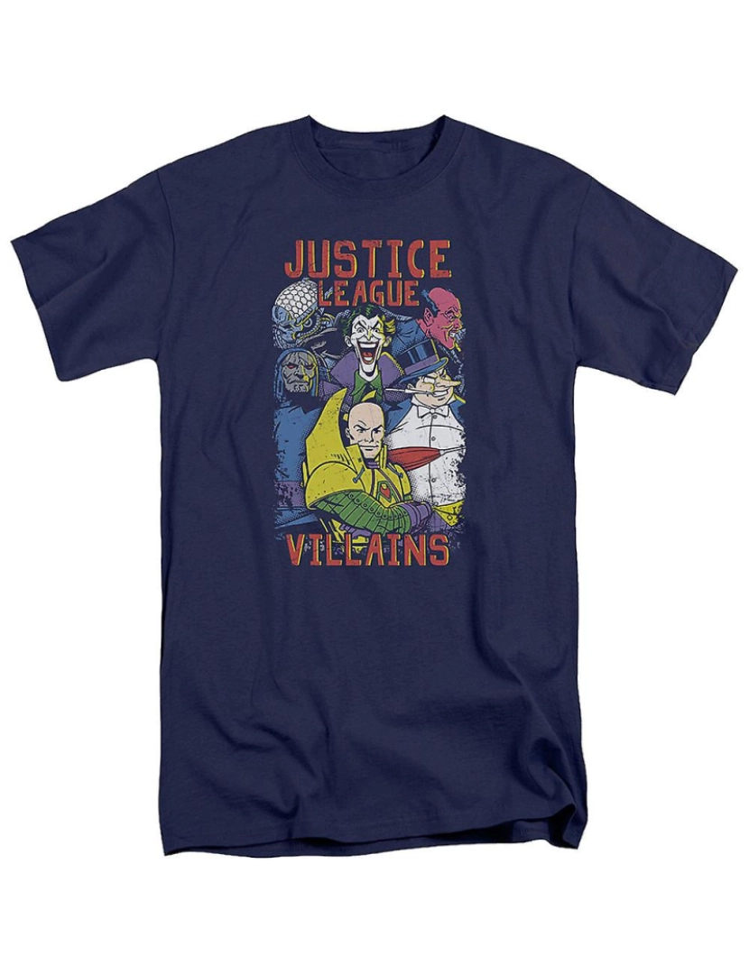 Rockinstone - T-shirt Vilões da Liga da Justiça