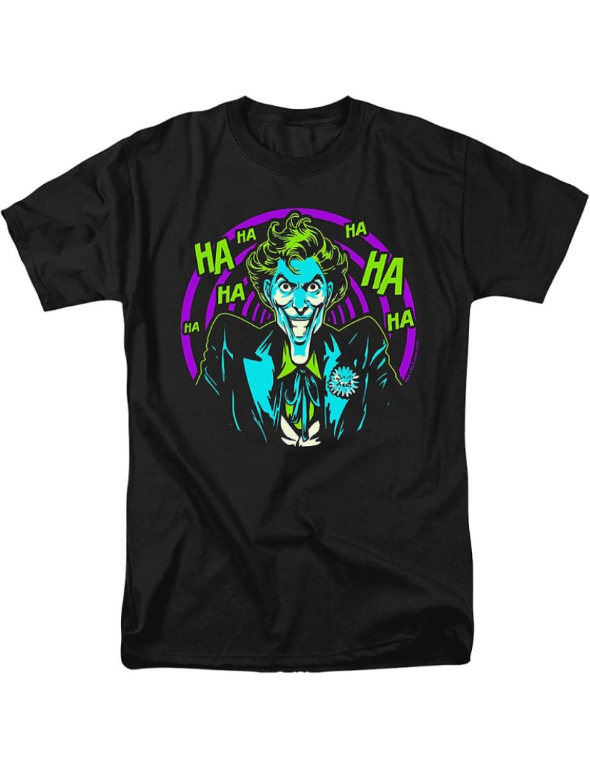 imagem de T-shirt O Coringa em Espiral de Risadas DC Comics1