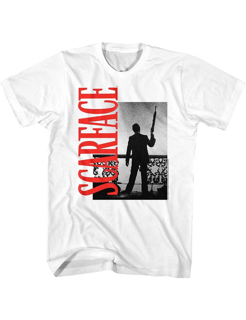 Rockinstone - T-shirt Scarface da silhueta de Tony Montana