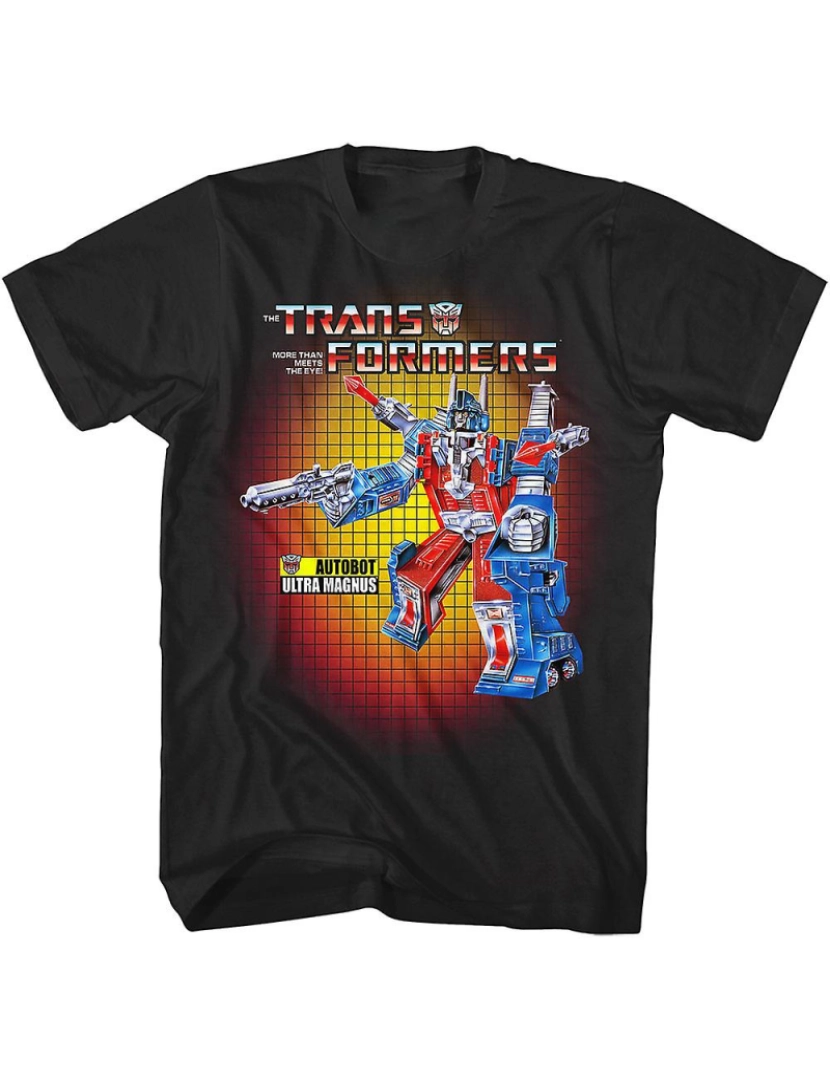 Rockinstone - T-shirt Transformadores Box Art Ultra Magnus