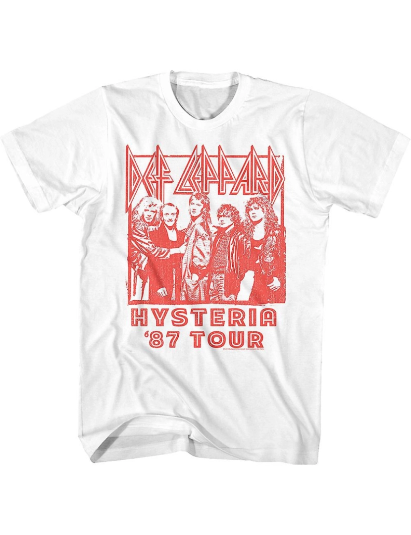 Rockinstone - T-shirt Histeria '87 Tour Def Leppard