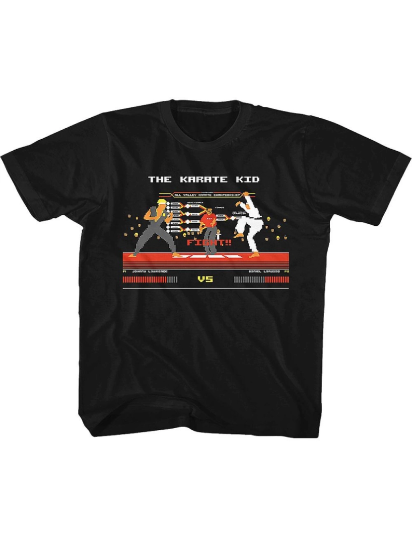 Rockinstone - T-shirt Camiseta juvenil Karate Kid para videogame