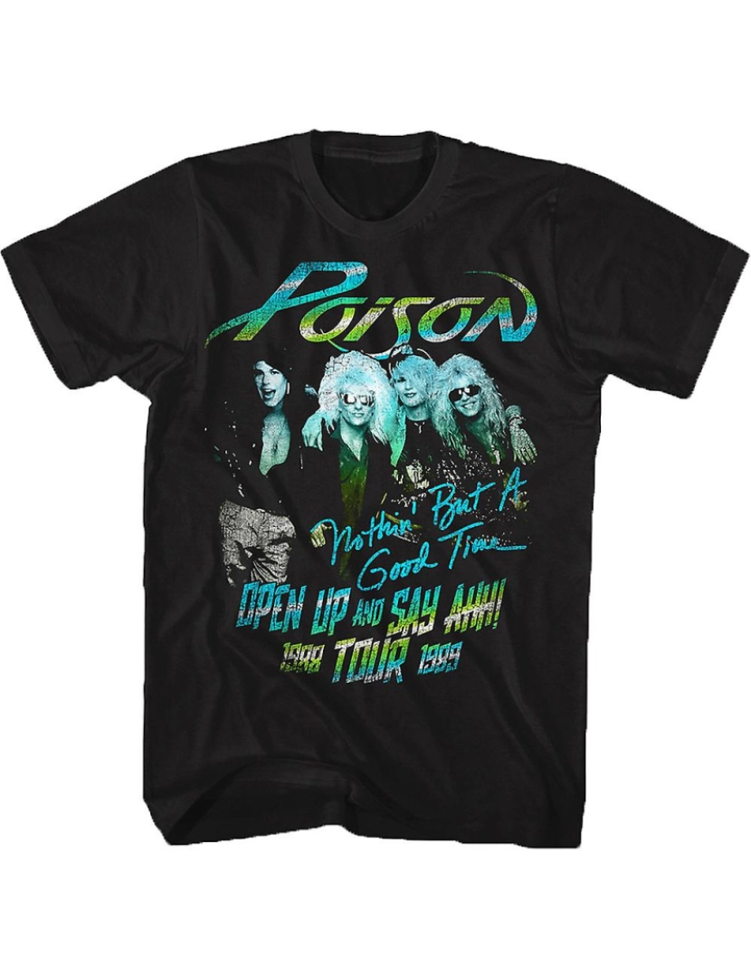 imagem de T-shirt Abra e diga Ahh Tour Poison1