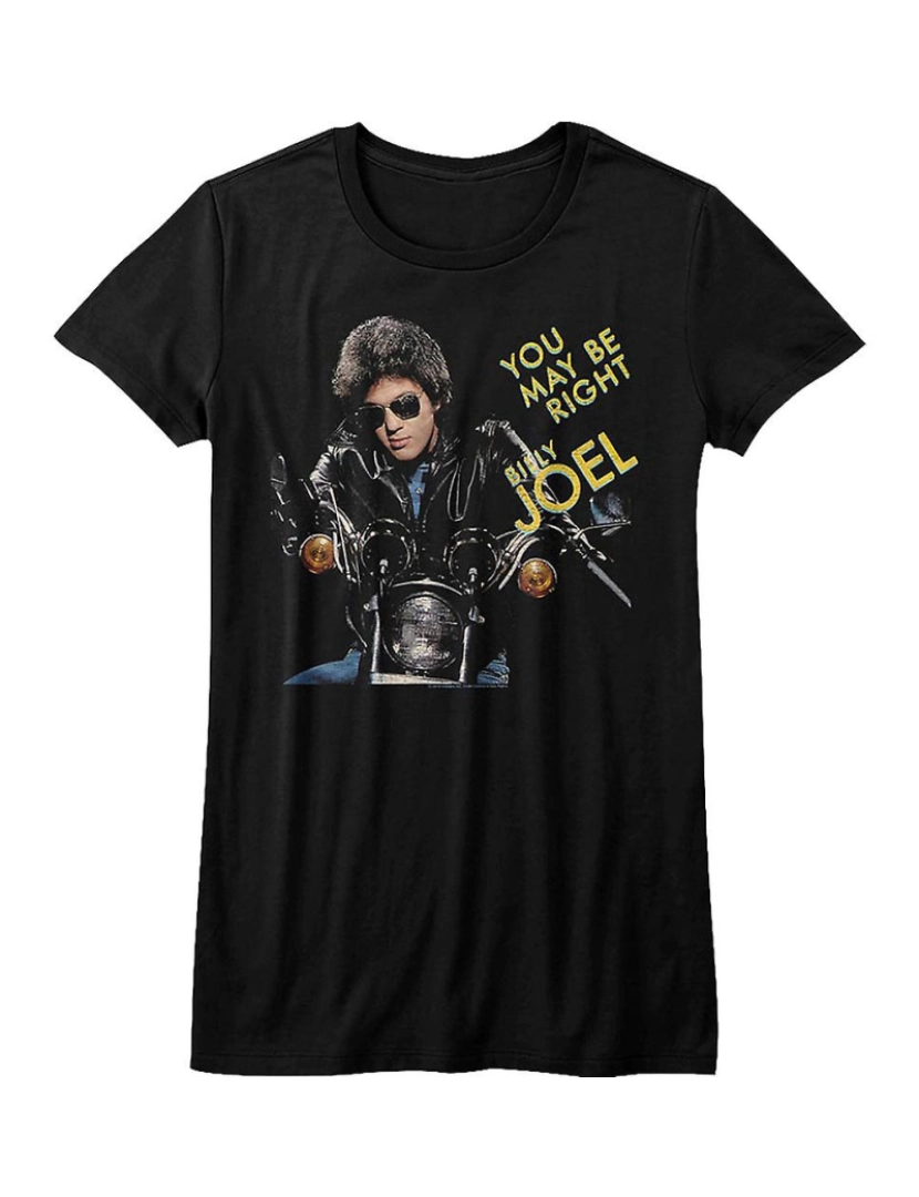 Rockinstone - T-shirt Senhoras, vocês podem estar certas, camisa Billy Joel