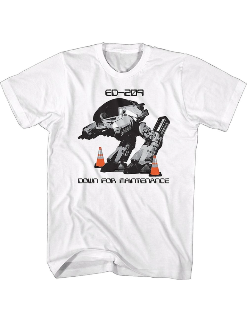 Rockinstone - T-shirt Robocop em manutenção