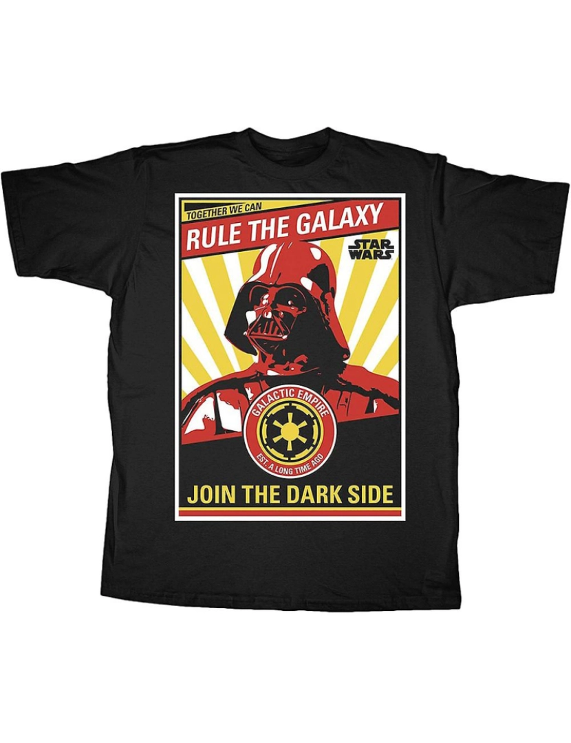 Rockinstone - T-shirt Darth Vader governa a galáxia Star Wars