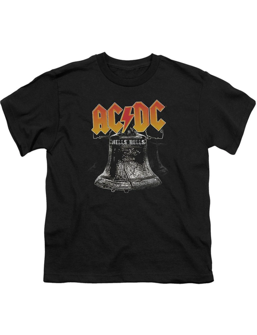 Rockinstone - T-shirt AC/DC Hell's Bells Juventude