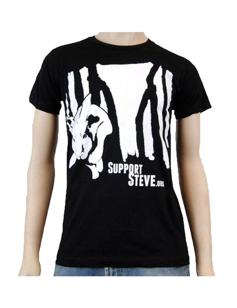 Rockinstone - T-shirt Motivo Empresa Apoio Steve