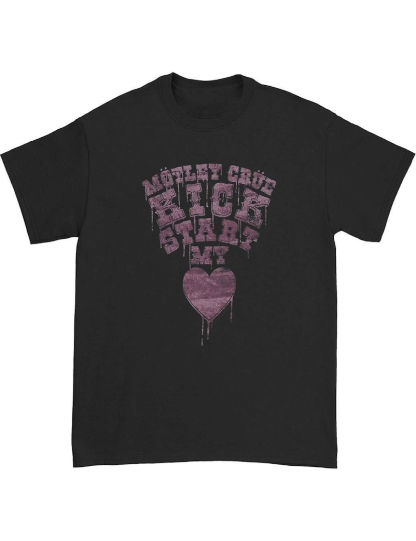 imagem de T-shirt Motley Crue dá início ao meu coração1