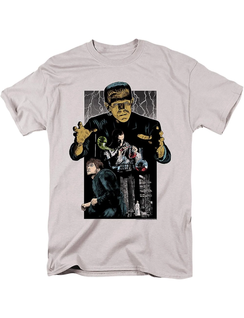 Rockinstone - T-shirt Colagem Frankenstein